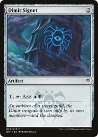 Dimir Signet - Guilds of Ravnica: Guild Kits - Magic: The Gathering card