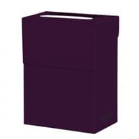 Solid Color Deck Box - Plum (No Front Logo) - Ultra Pro Deck Boxes - Deck Boxes card