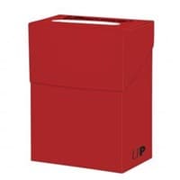 Solid Color Deck Box - Red (No Front Logo) - Ultra Pro Deck Boxes - Deck Boxes card
