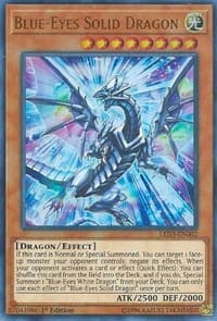 Blue-Eyes Solid Dragon - Legendary Duelists: White Dragon Abyss - YuGiOh card