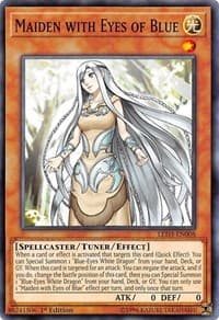 Maiden with Eyes of Blue - Legendary Duelists: White Dragon Abyss - YuGiOh card