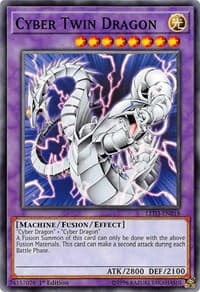 Cyber Twin Dragon - Legendary Duelists: White Dragon Abyss - YuGiOh card