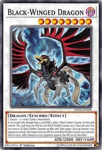 Black-Winged Dragon - Legendary Duelists: White Dragon Abyss - YuGiOh card