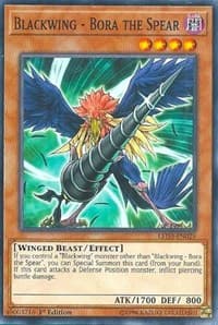 Blackwing - Bora the Spear - Legendary Duelists: White Dragon Abyss - YuGiOh card