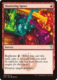 Shattering Spree - Guilds of Ravnica: Guild Kits - Magic: The Gathering card