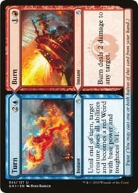 Turn // Burn - Guilds of Ravnica: Guild Kits - Magic: The Gathering card