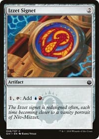 Izzet Signet - Guilds of Ravnica: Guild Kits - Magic: The Gathering card