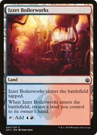 Izzet Boilerworks - Guilds of Ravnica: Guild Kits - Magic: The Gathering card
