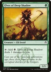 Elves of Deep Shadow - Guilds of Ravnica: Guild Kits - Magic: The Gathering card