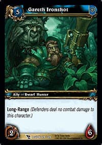 Gareth Ironshot - March of the Legion - WoW card