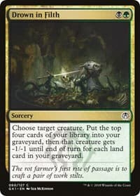 Drown in Filth - Guilds of Ravnica: Guild Kits - Magic: The Gathering card