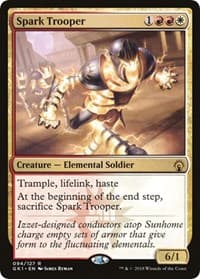 Spark Trooper - Guilds of Ravnica: Guild Kits - Magic: The Gathering card
