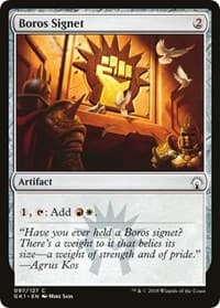 Boros Signet - Guilds of Ravnica: Guild Kits - Magic: The Gathering card