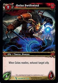 Golas Swiftwind - March of the Legion - WoW card