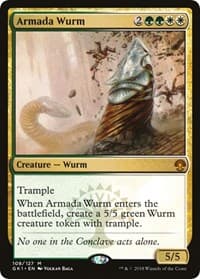 Armada Wurm - Guilds of Ravnica: Guild Kits - Magic: The Gathering card