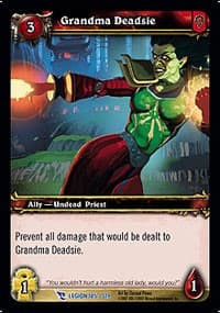 Grandma Deadsie - March of the Legion - WoW card