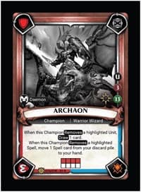 Archaon (Founder Pack Exclusive) (Unclaimed) - Wave 1 - Warhammer Age of Sigmar Champions TCG card