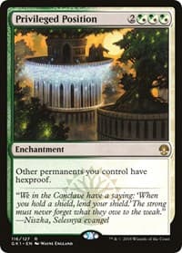 Privileged Position - Guilds of Ravnica: Guild Kits - Magic: The Gathering card
