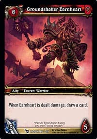 Groundshaker Earnheart - March of the Legion - WoW card