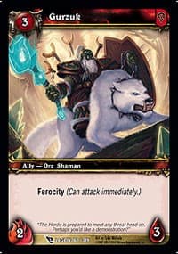 Gurzuk - March of the Legion - WoW card
