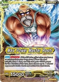 Master Roshi // Max Power Master Roshi - Miraculous Revival - Dragon Ball Super: Masters card