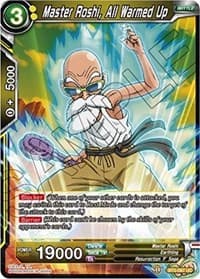Master Roshi, All Warmed Up - Miraculous Revival - Dragon Ball Super: Masters card