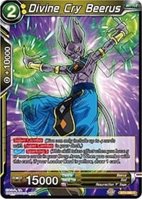 Divine Cry Beerus - Miraculous Revival - Dragon Ball Super: Masters card