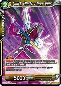 Quick Obstruction Whis - Miraculous Revival - Dragon Ball Super: Masters card