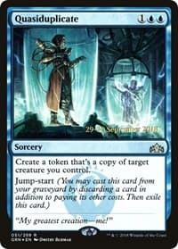 Quasiduplicate - Prerelease Cards - Magic: The Gathering card