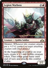 Legion Warboss - Prerelease Cards - Magic: The Gathering card