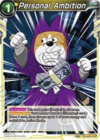Personal Ambition - Miraculous Revival - Dragon Ball Super: Masters card