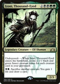 Izoni, Thousand-Eyed - Prerelease Cards - Magic: The Gathering card