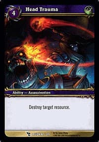 Head Trauma - March of the Legion - WoW card