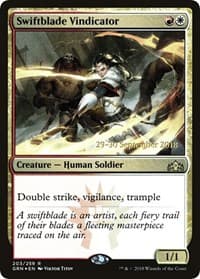 Swiftblade Vindicator (GRN) - Prerelease Cards - Magic: The Gathering card
