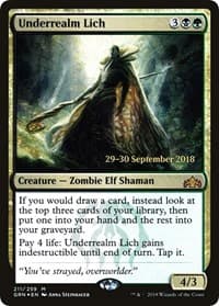 Underrealm Lich - Prerelease Cards - Magic: The Gathering card