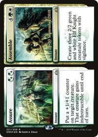 Assure // Assemble - Prerelease Cards - Magic: The Gathering card