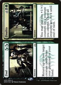 Find // Finality - Prerelease Cards - Magic: The Gathering card