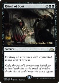 Ritual of Soot - Prerelease Cards - Magic: The Gathering card