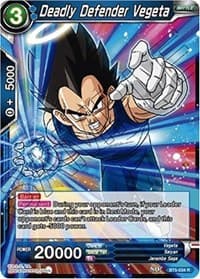 Deadly Defender Vegeta - Miraculous Revival - Dragon Ball Super: Masters card