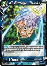 Ki Barrage Trunks - Miraculous Revival - Dragon Ball Super: Masters card