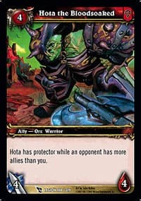Hota the Bloodsoaked - March of the Legion - WoW card