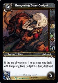 Hungering Bone Cudgel - March of the Legion - WoW card