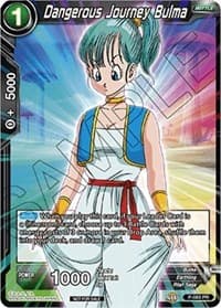 Dangerous Journey Bulma - Promotion Cards - Dragon Ball Super: Masters card
