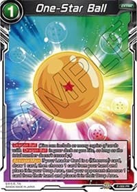 One-Star Ball - Promotion Cards - Dragon Ball Super: Masters card