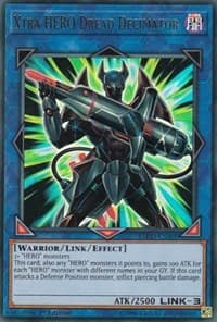Xtra HERO Dread Decimator - Legendary Hero Decks - YuGiOh card