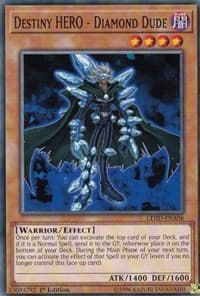 Destiny HERO - Diamond Dude - Legendary Hero Decks - YuGiOh card