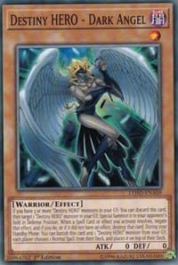 Destiny HERO - Dark Angel - Legendary Hero Decks - YuGiOh card