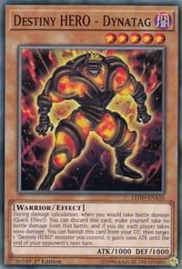 Destiny HERO - Dynatag - Legendary Hero Decks - YuGiOh card