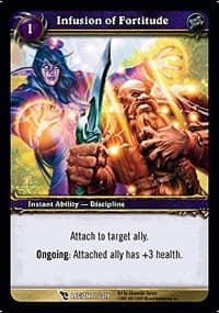 Infusion of Fortitude - March of the Legion - WoW card