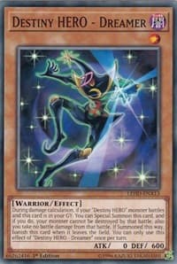 Destiny HERO - Dreamer - Legendary Hero Decks - YuGiOh card